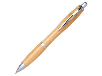 OA2003028963 Шариковая ручка Nash из бамбука, натуральный/серебристый