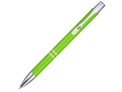 OA2003028873 Алюминиевая шариковая кнопочная ручка Moneta, лайм