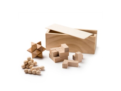 OA24082819182 Набор головоломок ROCKS из натурального дерева