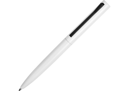 OA2003022360 Ручка металлическая шариковая Bevel, белый/черный