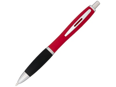OA2003024766 Прорезиненная шариковая ручка Nash, красный