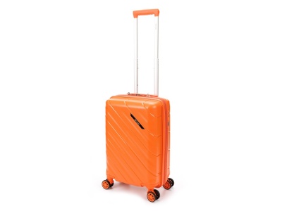 OA24082821482 Torber. Чемодан TORBER В Отпуск, оранжевый, полипропилен, 36 х 21,5 х 55 см, 38 л