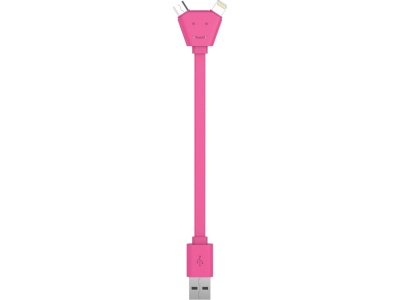 OA1701221370 Xoopar. USB-переходник XOOPAR Y CABLE, розовый