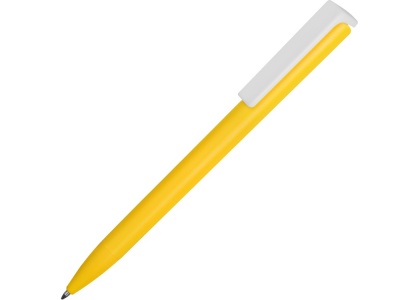 OA2003022326 Ручка пластиковая шариковая Fillip, желтый/белый