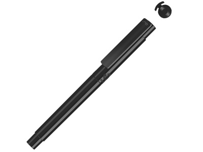 OA2102095874 Uma. Капиллярная ручка в корпусе из переработанного материала rPET RECYCLED PET PEN PRO FL, черный с черными чернилами