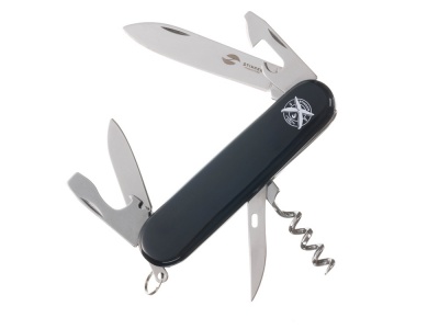 OA24082821790 STINGER. Нож перочинный Stinger, 90 мм, 11 функций, материал рукояти: АБС-пластик (черный)