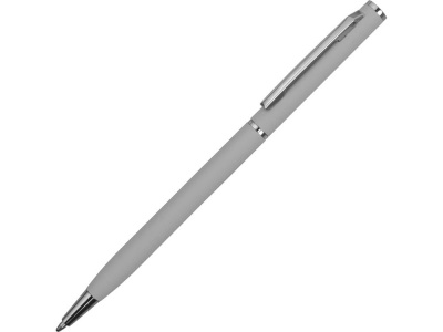 OA210209954 Ручка металлическая шариковая Атриум с покрытием софт-тач, серый
