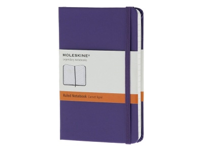 OA200302566 Moleskine. Записная книжка Moleskine Classic (в линейку) в твердой обложке, Pocket (9x14см), фиолетовый