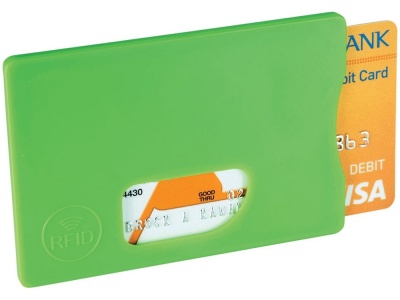 OA1701222238 Защитный RFID чехол для кредитной карты, лайм