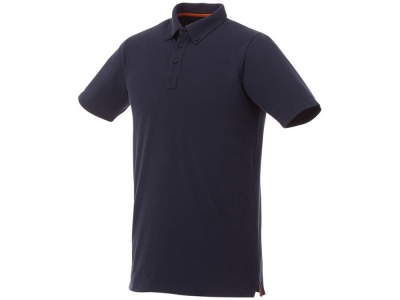 OA2003026358 Elevate. Мужская футболка поло Atkinson с коротким рукавом и пуговицами, темно-синий