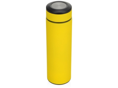 OA2003022172 Термос Confident с покрытием soft-touch 420мл, желтый