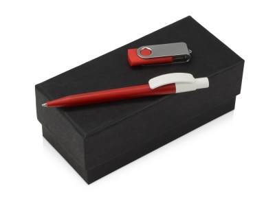 OA2003023861 Подарочный набор Uma Memory с ручкой и флешкой, красный