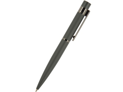 OA2003027465 Bruno Visconti. Ручка Verona шариковая  автоматическая, серый металлический корпус 1.0 мм, синяя