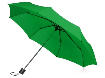 OA2003023990 Зонт складной Columbus, механический, 3 сложения, с чехлом, зеленый