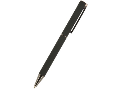 OA2003027457 Bruno Visconti. Ручка Bergamo шариковая автоматическая, черный металлический корпус, 1.0 мм, синяя