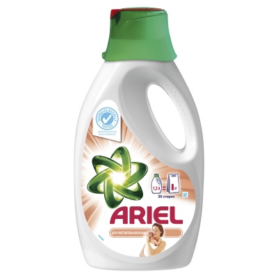 MP200412500 Жидкий порошок ARIEL для чувствительной кожи, 1,3 л