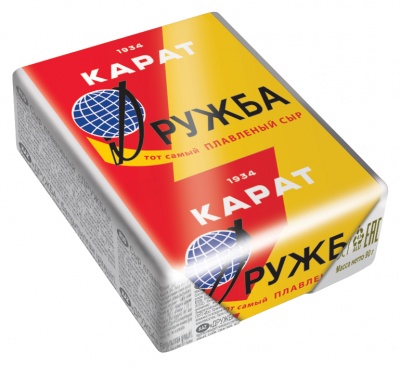 MP20041298 Сыр плавленый Дружба КАРАТ, 90 г