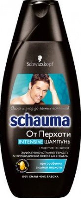 MP200412735 Шампунь SCHAUMA INTENSIVE для Мужчин От Перхоти, 380мл
