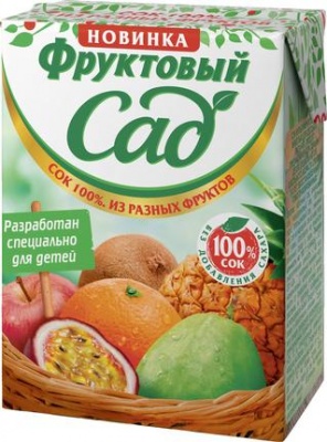 MP2004121025 Сок ФРУКТОВЫЙ САД Мультифрукт, 0,2л