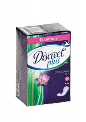 MP200412739 Прокладки ежедневные DISCREET Deo Waterlily Plus, 50шт