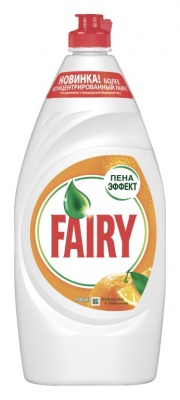 MP200412516 Средство для мытья посуды FAIRY Апельсин и лимон, 900 мл