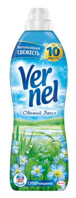 MP200412524 Кондиционер для белья Свежий бриз VERNEL, 910 мл