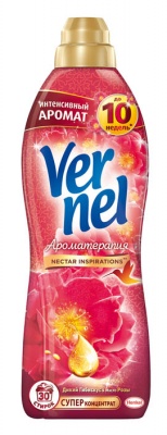 MP200412526 Кондиционер для белья Гибискус и роза VERNEL, 910 мл