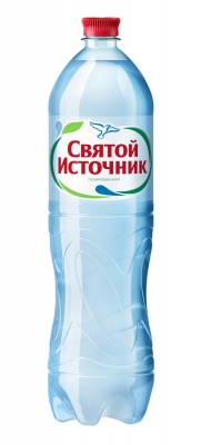 MP200412943 Питьевая вода СВЯТОЙ ИСТОЧНИК газированная, 1,5л