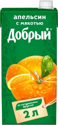 MP200412958 Нектар ДОБРЫЙ Апельсин, 2л