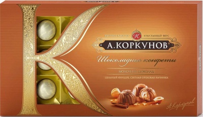 MP2004121291 Молочный шоколад А.КОРКУНОВ 192 г