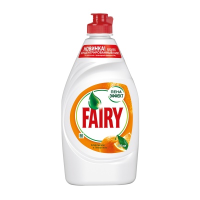 MP200412517 Средство для мытья посуды Апельсин и лимонник FAIRY, 450 мл