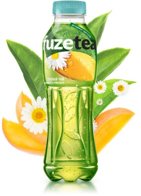 MP2004121075 Чай FUSETEA холодный зеленый манго-ромашка, 0,5 л