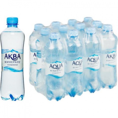 MP200412899 Вода AQUA MINERALE без газа 0,5 л