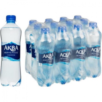 MP200412898 Вода АКВА МИНЕРАЛЕ газированная 0,5 л