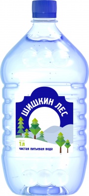 MP200412944 Питьевая вода ШИШКИН ЛЕС без газа, 1 л