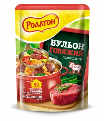 MP200412607 Бульон РОЛЛТОН домашний говяжий, 100г