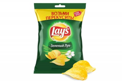 MP2004121175 50Г ЧИПСЫ LAYS МОЛОДОЙ ЗЕЛЕНЫЙ ЛУК