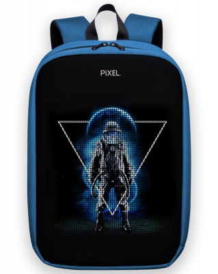PL1911064 PIXEL PIXEL MAX. Рюкзак с LED-дисплеем PIXEL MAX - INDIGO (синий)