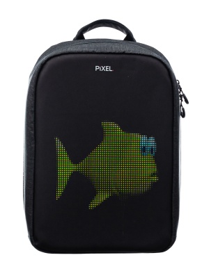 PL21072819 PIXEL PIXEL MAX. Рюкзак с LED-дисплеем PIXEL MAX - GRAFIT (темно-серый) обновленная модель 