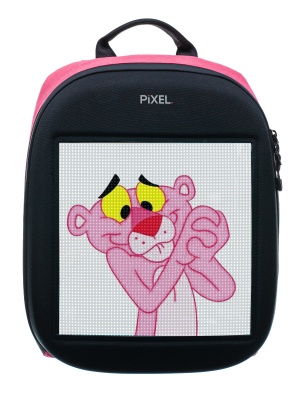PL2107284 PIXEL Pixel ONE. Рюкзак с LED-дисплеем PIXEL ONE - PINKMAN (розовый) обновленная модель 