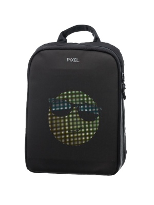 PL2107287 PIXEL Pixel PLUS. Рюкзак с LED-дисплеем PIXEL PLUS - BLACK MOON (черный) обновленная модель 