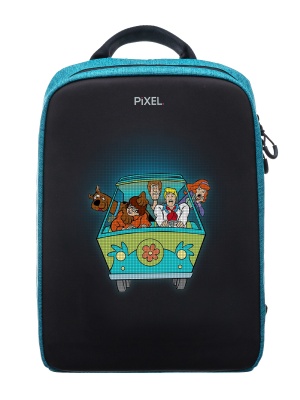 PL2107289 PIXEL Pixel PLUS. Рюкзак с LED-дисплеем PIXEL PLUS - INDIGO (синий) обновленная модель 