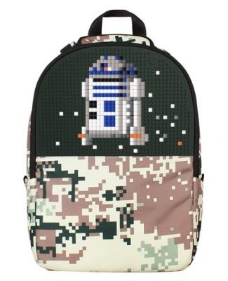 UPWY-A021G Upixel Camouflage. Рюкзак камуфляж Camouflage Backpack WY-A021 Зеленый