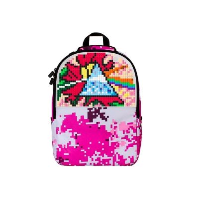 UPWY-A021P Upixel Camouflage. Рюкзак камуфляж Camouflage Backpack WY-A021 Розовый