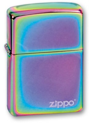 GR171113515 Zippo Зажигалки шиpокие. Зажигалка ZIPPO Classic с покрытием Spectrum™, латунь/сталь, разноцветная, глянцевая, 38x13x57 мм