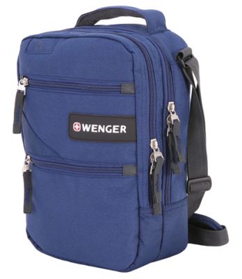 GS1840611149 Wenger. Сумка-планшет WENGER, синий, полиэстер M2, 22x9x29 см