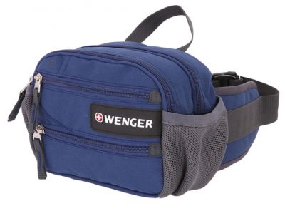 GS1840611143 Wenger. Сумка на пояс WENGER, синий, полиэстер M2, 23х9х7 см