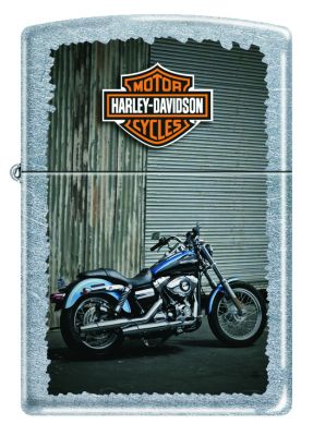 GS184061968 Zippo. Зажигалка ZIPPO Harley-Davidson®, с покрытием Street Chrome™, латунь/сталь, серебристая, 38x13x57 мм
