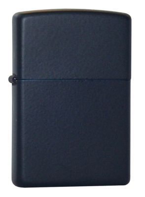 GR171113488 Zippo Зажигалки шиpокие. Зажигалка ZIPPO Classic с покрытием Navy Matte, латунь/сталь, синяя, матовая, 38x13x57 мм