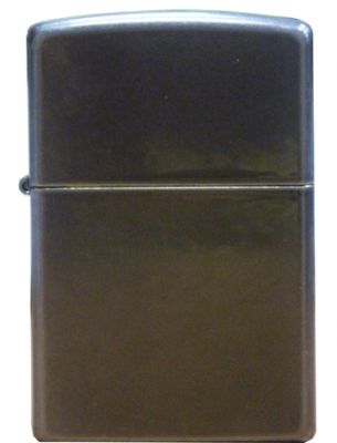GR171113436 Zippo Зажигалки шиpокие. Зажигалка ZIPPO Classic с покрытием Gray Dusk , латунь/сталь, серая, матовая, 38x13x57 мм